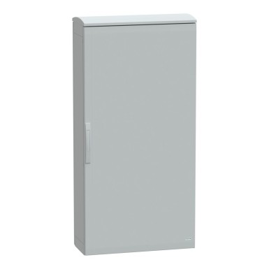 NSYPLAT1573G - Floor standing polyester enclosure, Thalassa PLA, plain door, ventilated canopy, 1500x750x320mm, IP44, IK10 - Schneider Electric - Floor standing polyester enclosure, Thalassa PLA, plain door, ventilated canopy, 1500x750x320mm, IP44, IK10 - Schneider Electric - 0