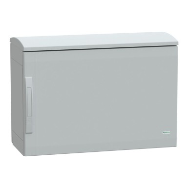 NSYPLAT573G - Floor standing polyester enclosure, Thalassa PLA, plain door, ventilated canopy, 500x750x320mm, IP44, IK10 - Schneider Electric - Floor standing polyester enclosure, Thalassa PLA, plain door, ventilated canopy, 500x750x320mm, IP44, IK10 - Schneider Electric - 0