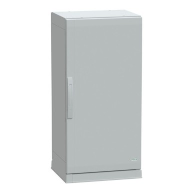 NSYPLAZ1054G - Floor standing polyester enclosure, Thalassa PLA, plain door, open bottom, 1000x500x420mm, IP54, IK10 - Schneider Electric - Floor standing polyester enclosure, Thalassa PLA, plain door, open bottom, 1000x500x420mm, IP54, IK10 - Schneider Electric - 0