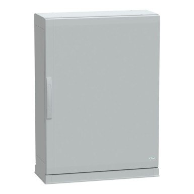 NSYPLAZ1073G - Floor standing polyester enclosure, Thalassa PLA, plain door, open bottom, 1000x750x320mm, IP54, IK10 - Schneider Electric - Floor standing polyester enclosure, Thalassa PLA, plain door, open bottom, 1000x750x320mm, IP54, IK10 - Schneider Electric - 0