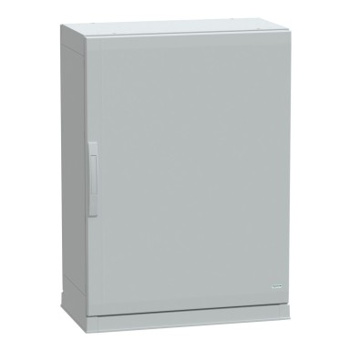 NSYPLAZ1074G - Floor standing polyester enclosure, Thalassa PLA, plain door, open bottom, 1000x750x420mm, IP54, IK10 - Schneider Electric - Floor standing polyester enclosure, Thalassa PLA, plain door, open bottom, 1000x750x420mm, IP54, IK10 - Schneider Electric - 0