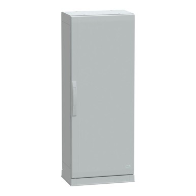 NSYPLAZ1253G - Floor standing polyester enclosure, Thalassa PLA, plain door, open bottom, 1250x500x320mm, IP54, IK10 - Schneider Electric - Floor standing polyester enclosure, Thalassa PLA, plain door, open bottom, 1250x500x320mm, IP54, IK10 - Schneider Electric - 0