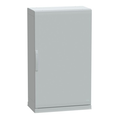 NSYPLAZ1274G - Floor standing polyester enclosure, Thalassa PLA, plain door, open bottom, 1250x750x420mm, IP54, IK10 - Schneider Electric - Floor standing polyester enclosure, Thalassa PLA, plain door, open bottom, 1250x750x420mm, IP54, IK10 - Schneider Electric - 0