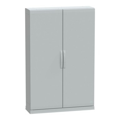 NSYPLAZ15103G - Floor standing polyester enclosure, Thalassa PLA, plain door, open bottom, 1500x1000x320mm, IP54, IK10 - Schneider Electric - Floor standing polyester enclosure, Thalassa PLA, plain door, open bottom, 1500x1000x320mm, IP54, IK10 - Schneider Electric - 0