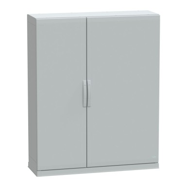 NSYPLAZ15124G - Floor standing polyester enclosure, Thalassa PLA, plain door, open bottom, 1500x1250x420mm, IP54, IK10 - Schneider Electric - Floor standing polyester enclosure, Thalassa PLA, plain door, open bottom, 1500x1250x420mm, IP54, IK10 - Schneider Electric - 0