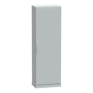 NSYPLAZ1553G - Floor standing polyester enclosure, Thalassa PLA, plain door, open bottom, 1500x500x320mm, IP54, IK10 - Schneider Electric - Floor standing polyester enclosure, Thalassa PLA, plain door, open bottom, 1500x500x320mm, IP54, IK10 - Schneider Electric - 0