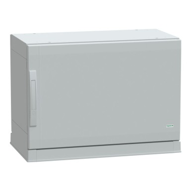 NSYPLAZ574G - Floor standing polyester enclosure, Thalassa PLA, plain door, open bottom, 500x750x420mm, IP54, IK10 - Schneider Electric - Floor standing polyester enclosure, Thalassa PLA, plain door, open bottom, 500x750x420mm, IP54, IK10 - Schneider Electric - 0