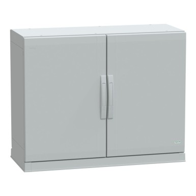 NSYPLAZ7104G - Floor standing polyester enclosure, Thalassa PLA, plain door, open bottom, 750x1000x420mm, IP54, IK10 - Schneider Electric - Floor standing polyester enclosure, Thalassa PLA, plain door, open bottom, 750x1000x420mm, IP54, IK10 - Schneider Electric - 0