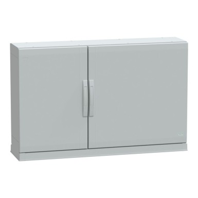 NSYPLAZ7123G - Floor standing polyester enclosure, Thalassa PLA, plain door, open bottom, 750x1250x320mm, IP54, IK10 - Schneider Electric - Floor standing polyester enclosure, Thalassa PLA, plain door, open bottom, 750x1250x320mm, IP54, IK10 - Schneider Electric - 0