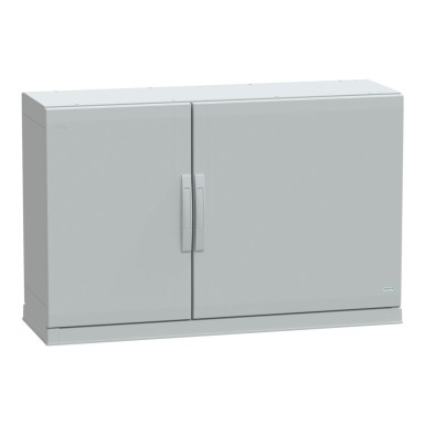 NSYPLAZ7124G - Floor standing polyester enclosure, Thalassa PLA, plain door, open bottom, 750x1250x420mm, IP54, IK10 - Schneider Electric - Floor standing polyester enclosure, Thalassa PLA, plain door, open bottom, 750x1250x420mm, IP54, IK10 - Schneider Electric - 0