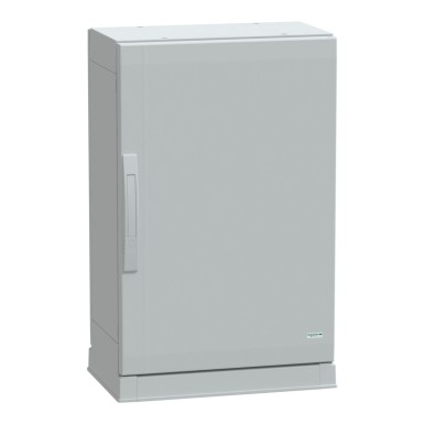 NSYPLAZ753G - Floor standing polyester enclosure, Thalassa PLA, plain door, open bottom, 750x500x320mm, IP54, IK10 - Schneider Electric - Floor standing polyester enclosure, Thalassa PLA, plain door, open bottom, 750x500x320mm, IP54, IK10 - Schneider Electric - 0