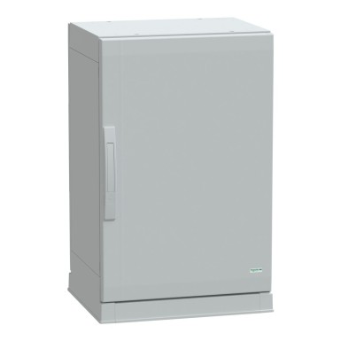 NSYPLAZ754G - Floor standing polyester enclosure, Thalassa PLA, plain door, open bottom, 750x500x420mm, IP54, IK10 - Schneider Electric - Floor standing polyester enclosure, Thalassa PLA, plain door, open bottom, 750x500x420mm, IP54, IK10 - Schneider Electric - 0