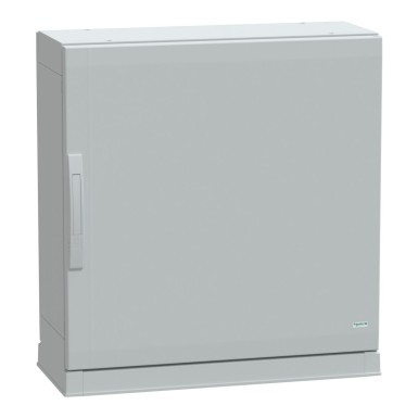 NSYPLAZ773G - Floor standing polyester enclosure, Thalassa PLA, plain door, open bottom, 750x750x320mm, IP54, IK10 - Schneider Electric - Floor standing polyester enclosure, Thalassa PLA, plain door, open bottom, 750x750x320mm, IP54, IK10 - Schneider Electric - 0