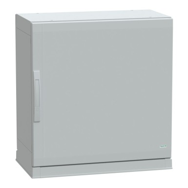 NSYPLAZ774G - Floor standing polyester enclosure, Thalassa PLA, plain door, open bottom, 750x750x420mm, IP54, IK10 - Schneider Electric - Floor standing polyester enclosure, Thalassa PLA, plain door, open bottom, 750x750x420mm, IP54, IK10 - Schneider Electric - 0