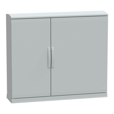 NSYPLAZT10123G - Floor standing polyester enclosure, Thalassa PLA, open bottom, ventilated canopy, 1000x1250x320mm, IP44, IK10 - Schneider Electric - Floor standing polyester enclosure, Thalassa PLA, open bottom, ventilated canopy, 1000x1250x320mm, IP44, IK10 - Schneider Electric - 0