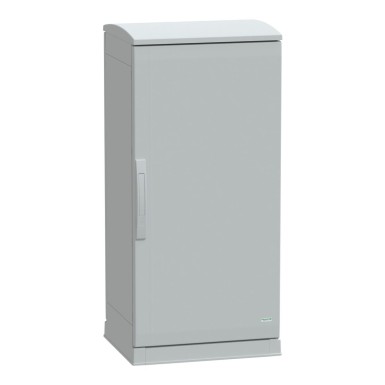 NSYPLAZT1054G - Floor standing polyester enclosure, Thalassa PLA, open bottom, ventilated canopy, 1000x500x420mm, IP44, IK10 - Schneider Electric - Floor standing polyester enclosure, Thalassa PLA, open bottom, ventilated canopy, 1000x500x420mm, IP44, IK10 - Schneider Electric - 0