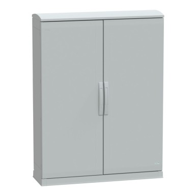 NSYPLAZT12103G - Floor standing polyester enclosure, Thalassa PLA, open bottom, ventilated canopy, 1250x1000x320mm, IP44, IK10 - Schneider Electric - Floor standing polyester enclosure, Thalassa PLA, open bottom, ventilated canopy, 1250x1000x320mm, IP44, IK10 - Schneider Electric - 0