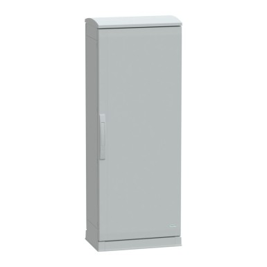 NSYPLAZT1253G - Floor standing polyester enclosure, Thalassa PLA, open bottom, ventilated canopy, 1250x500x320mm, IP44, IK10 - Schneider Electric - Floor standing polyester enclosure, Thalassa PLA, open bottom, ventilated canopy, 1250x500x320mm, IP44, IK10 - Schneider Electric - 0