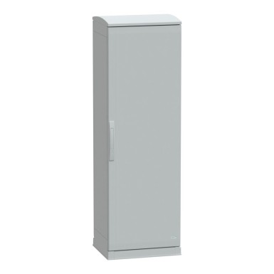 NSYPLAZT1554G - Floor standing polyester enclosure, Thalassa PLA, open bottom, ventilated canopy, 1500x500x420mm, IP44, IK10 - Schneider Electric - Floor standing polyester enclosure, Thalassa PLA, open bottom, ventilated canopy, 1500x500x420mm, IP44, IK10 - Schneider Electric - 0