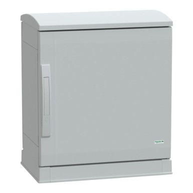 NSYPLAZT553G - Floor standing polyester enclosure, Thalassa PLA, open bottom, ventilated canopy, 500x500x320mm, IP44, IK10 - Schneider Electric - Floor standing polyester enclosure, Thalassa PLA, open bottom, ventilated canopy, 500x500x320mm, IP44, IK10 - Schneider Electric - 0