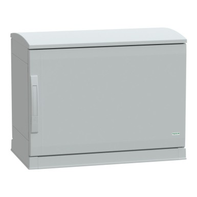 NSYPLAZT574G - Floor standing polyester enclosure, Thalassa PLA, open bottom, ventilated canopy, 500x750x420mm, IP44, IK10 - Schneider Electric - Floor standing polyester enclosure, Thalassa PLA, open bottom, ventilated canopy, 500x750x420mm, IP44, IK10 - Schneider Electric - 0