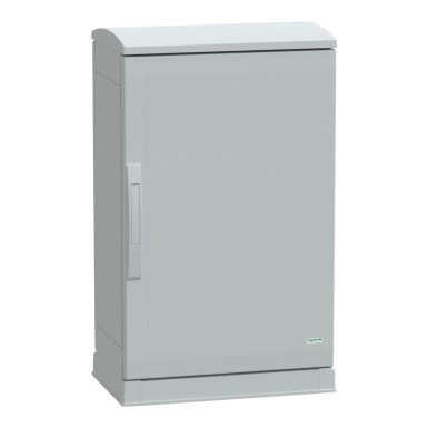 NSYPLAZT753G - Floor standing polyester enclosure, Thalassa PLA, open bottom, ventilated canopy, 750x500x320mm, IP44, IK10 - Schneider Electric - Floor standing polyester enclosure, Thalassa PLA, open bottom, ventilated canopy, 750x500x320mm, IP44, IK10 - Schneider Electric - 0