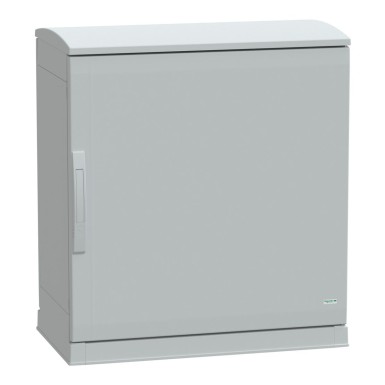 NSYPLAZT774G - Floor standing polyester enclosure, Thalassa PLA, open bottom, ventilated canopy, 750x750x420mm, IP44, IK10 - Schneider Electric - Floor standing polyester enclosure, Thalassa PLA, open bottom, ventilated canopy, 750x750x420mm, IP44, IK10 - Schneider Electric - 0