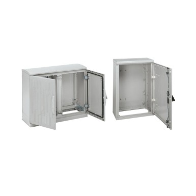 NSYPLD8122G - PLD Floor standing encl.polyester w/plinth open bottom 850x1115x320 IP43 DIN2 - Schneider Electric - PLD Floor standing encl.polyester w/plinth open bottom 850x1115x320 IP43 DIN2 - Schneider Electric - 0