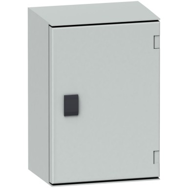 NSYPLM32BG - Wall mounted ABS + PC enclosure, Thalassa PLM, plain door, with bakelite plate, 310x215x160mm, IP66, IK10, RAL 7035 - Schneider Electric - Wall mounted ABS + PC enclosure, Thalassa PLM, plain door, with bakelite plate, 310x215x160mm, IP66, IK10, RAL 7035 - Schneider Electric - 0