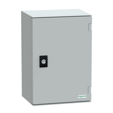 NSYPLM32G - Wall mounted ABS + PC enclosure, Thalassa PLM, plain door, 310x215x160mm, IP66, IK10, RAL 7035 - Schneider Electric - Wall mounted ABS + PC enclosure, Thalassa PLM, plain door, 310x215x160mm, IP66, IK10, RAL 7035 - Schneider Electric - 0