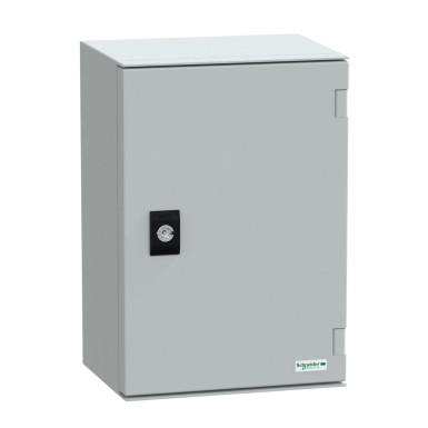 NSYPLM32PG - Wall mounted ABS + PC enclosure, Thalassa PLM, plain door, with metallic plate, 310x215x160mm, IP66, IK10, RAL 7035 - Schneider Electric - Wall mounted ABS + PC enclosure, Thalassa PLM, plain door, with metallic plate, 310x215x160mm, IP66, IK10, RAL 7035 - Schneider Electric - 0