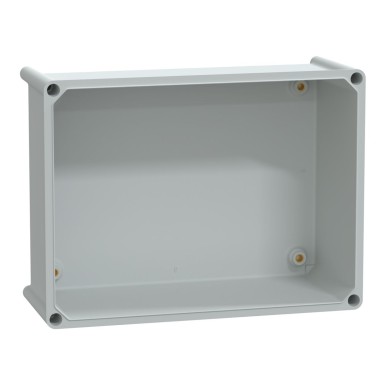 NSYPLS2736AG - PLS box, polyester rear, transparent PC cover IP66 27x36x23cm - Schneider Electric - PLS box, polyester rear, transparent PC cover IP66 27x36x23cm - Schneider Electric - 1