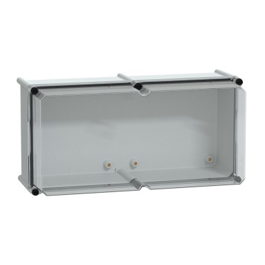 NSYPLS2754AG - PLS box, polyester rear, transparent PC cover IP66 27x54x23cm - Schneider Electric - PLS box, polyester rear, transparent PC cover IP66 27x54x23cm - Schneider Electric - 0