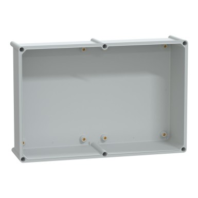 NSYPLS3654AG - PLS box, polyester rear, transparent PC cover IP66 36x54x23cm - Schneider Electric - PLS box, polyester rear, transparent PC cover IP66 36x54x23cm - Schneider Electric - 1