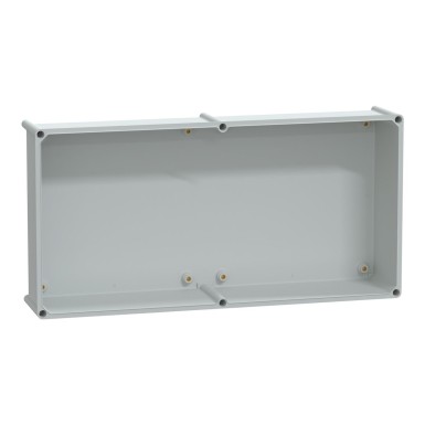 NSYPLS3672AG - PLS box, polyester rear, transparent PC cover IP66 36x72x23cm - Schneider Electric - PLS box, polyester rear, transparent PC cover IP66 36x72x23cm - Schneider Electric - 1