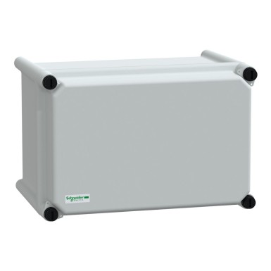 NSYPLSC1827G - PLS box, polyester rear, opaque PC cover IP66 18x27x18cm - Schneider Electric - PLS box, polyester rear, opaque PC cover IP66 18x27x18cm - Schneider Electric - 0