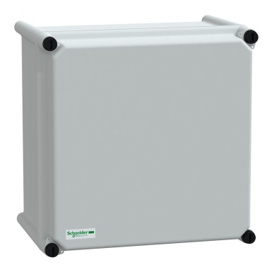 NSYPLSC2727G - PLS box, polyester rear, opaque PC cover IP66 27x27x18cm - Schneider Electric - PLS box, polyester rear, opaque PC cover IP66 27x27x18cm - Schneider Electric - 0