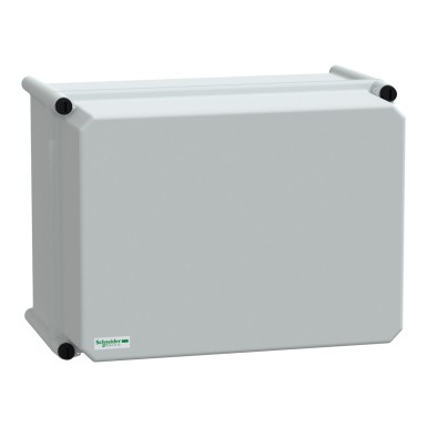 NSYPLSC2736AG - PLS box, polyester rear, opaque PC cover IP66 27x36x23cm - Schneider Electric - PLS box, polyester rear, opaque PC cover IP66 27x36x23cm - Schneider Electric - 0