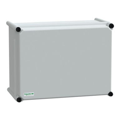 NSYPLSC2736G - PLS box, polyester rear, opaque PC cover IP66 27x36x18cm - Schneider Electric - PLS box, polyester rear, opaque PC cover IP66 27x36x18cm - Schneider Electric - 0