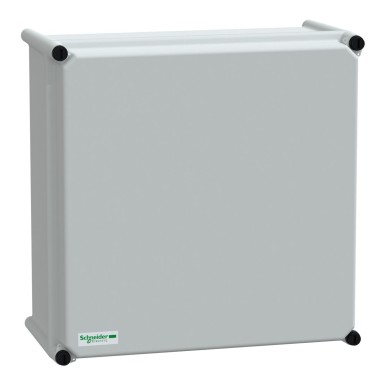 NSYPLSC3636G - PLS box, polyester rear, opaque PC cover IP66 36x36x18cm - Schneider Electric - PLS box, polyester rear, opaque PC cover IP66 36x36x18cm - Schneider Electric - 0