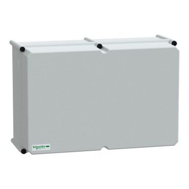 NSYPLSC3654AG - PLS box, polyester rear, opaque PC cover IP66 36x54x23cm - Schneider Electric - PLS box, polyester rear, opaque PC cover IP66 36x54x23cm - Schneider Electric - 0