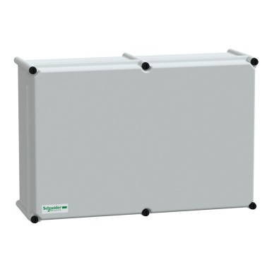 NSYPLSC3654G - PLS box, polyester rear, opaque PC cover IP66 36x54x18cm - Schneider Electric - PLS box, polyester rear, opaque PC cover IP66 36x54x18cm - Schneider Electric - 0