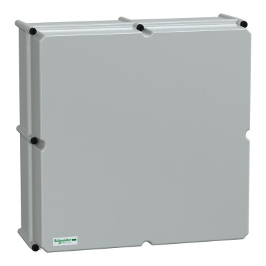 NSYPLSC5454AG - PLS box, polyester rear, opaque PC cover IP66 54x54x23cm - Schneider Electric - PLS box, polyester rear, opaque PC cover IP66 54x54x23cm - Schneider Electric - 0