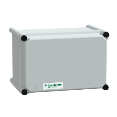 NSYPLSP1827G - PLS box, polyester rear, polyester cover IP66 18x27x18cm - Schneider Electric - PLS box, polyester rear, polyester cover IP66 18x27x18cm - Schneider Electric - 0