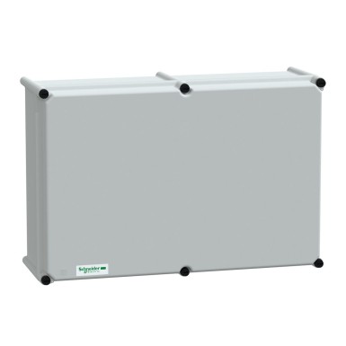 NSYPLSP3654G - PLS box, polyester rear, polyester cover IP66 36x54x18cm - Schneider Electric - PLS box, polyester rear, polyester cover IP66 36x54x18cm - Schneider Electric - 0