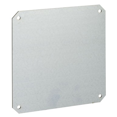 NSYPMM2727 - Metallic mounting plate for PLS box 27x27cm - Schneider Electric - Metallic mounting plate for PLS box 27x27cm - Schneider Electric - 2