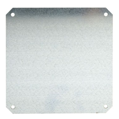 NSYPMM2727 - Metallic mounting plate for PLS box 27x27cm - Schneider Electric - Metallic mounting plate for PLS box 27x27cm - Schneider Electric - 1