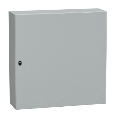 NSYS3D101030 - Wall mounted steel enclosure, Spacial S3D, plain door, without mounting plate, 1000x1000x300mm, IP66, IK10 - Schneider Electric - Wall mounted steel enclosure, Spacial S3D, plain door, without mounting plate, 1000x1000x300mm, IP66, IK10 - Schneider Electric - 0