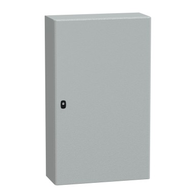 NSYS3D10625 - Wall mounted steel enclosure, Spacial S3D, plain door, without mounting plate, 1000x600x250mm, IP66, IK10 - Schneider Electric - Wall mounted steel enclosure, Spacial S3D, plain door, without mounting plate, 1000x600x250mm, IP66, IK10 - Schneider Electric - 0