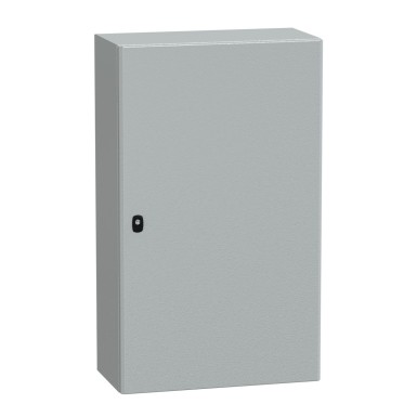 NSYS3D10630P - Wall mounted steel enclosure, Spacial S3D, plain door, with mounting plate, 1000x600x300mm, IP66, IK10 - Schneider Electric - Wall mounted steel enclosure, Spacial S3D, plain door, with mounting plate, 1000x600x300mm, IP66, IK10 - Schneider Electric - 0